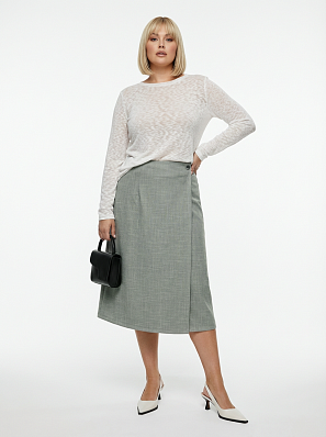 Юбка с запахом